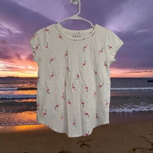 Flamingo Graphic Tee | Tropical Vacation Vibes Casual Everyday Shirt